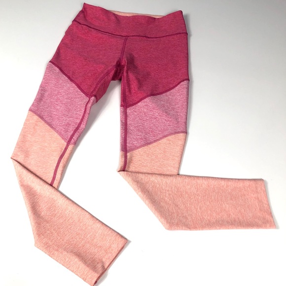 *Not for Sale* Outdoor Voices Pink Colorblock 7/8 Leggings Small - Picture 4 of 7